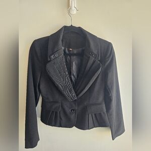 Vintage London UK Women's Blazer Color Black Size 38